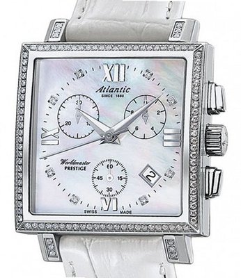 Atlantic Worldmaster Worldmaster Square Mother of Pearl
