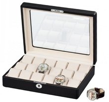 Auer Accessories Alope 18W-KC Box for 18 es made of leather