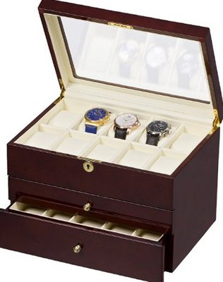 Auer Accessories Gaia 425DB Box For 25 es Dark Burlwood