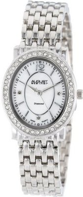 August Steiner AS8043SS Dazzling Diamond Oval Bracelet