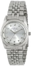 August Steiner AS8046SS Diamond Stainless Steel Bracelet