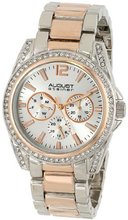 August Steiner AS8075TTR Analog Display Japanese Quartz Two Tone