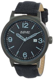 August Steiner AS8088BK Stainless Steel and Black Canvas