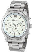 August Steiner AS8098SS Analog Display Swiss Quartz Silver Casual
