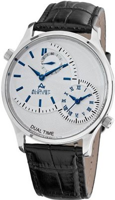 August Steiner ASA810BU Stainless Steel Dual Time