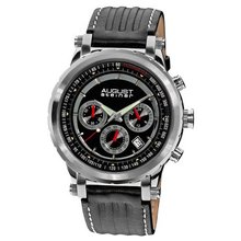 August Steiner ASA814SS Swiss Quartz Chronograph