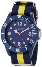 August Steiner Kids' AS8061BU Juniors Quartz Nylon Strap Sport