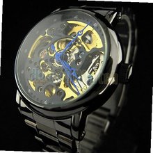 New in Box Titanium Black Automatic Mechanical Hand Wind