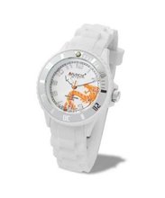 Avalanche Ikon - Dragon Unisex Quartz with White Dial Analogue Display and White Silicone Strap AVM-1014S-DG
