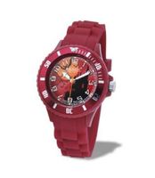 Avalanche Ikon - Vampire Unisex Quartz with Red Dial Analogue Display and Red Silicone Strap AVM-1014S-VP
