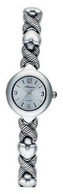 Avalon Antique Silver Plated Hugs and Heart Bracelet # 7311