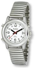 Avalon EZC Unisex Silver-Tone Multifunction 4 Button Low Vision Expansion Bracelet Talking # 2609