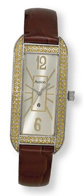 Avalon Iceland Tan Croco Grain Leather Strap # 8615ITN