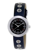 Avalon Scandinavian Design Series Silver-Tone Quartz Black Dial # 3177