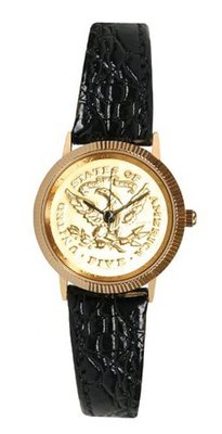 Gold-Tone Coin # 6521GX