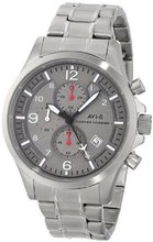 AVI-8 AV-4001-12 Hawker Harrier II Analog Japanese-Quartz Silver