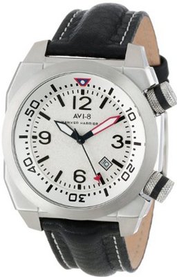 AVI-8 AV-4005-01 Hawker Harrier II Analog Japanese-Quartz Black