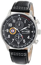 AVI-8 AV-4011-02 Hawker Hurricane Analog Japanese-Quartz Black
