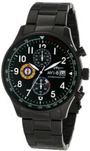 AVI-8 AV-4011-14 Hawker Hurricanes FlyBoy Analog Japanese-Quartz Black