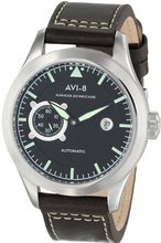 AVI-8 AV-4016-02 Hawker Hurricane Analog Self-Wind Automatic Brown