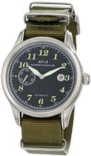 AVI-8 AV-4017-04 Hawker Hurricane Analog Self-Wind Automatic Green
