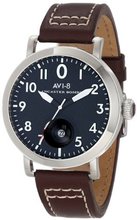 AVI-8 AV-4020-01 Lancaster Bomber Analog Japanese-Quartz Brown
