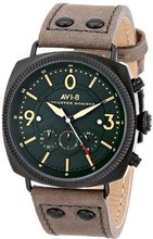 AVI-8 AV-4022-05 Lancaster Bomber Analog Display Japanese Quartz Green