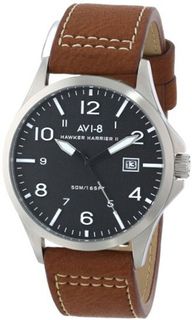 AVI-8 AV-SET1-01 Hawker Hurricane Analog Japanese-Quartz Brown