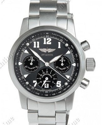 Aviator (Volmax/RU/Swiss) Alarm 2612 Poljot Aviator Alarm Sport