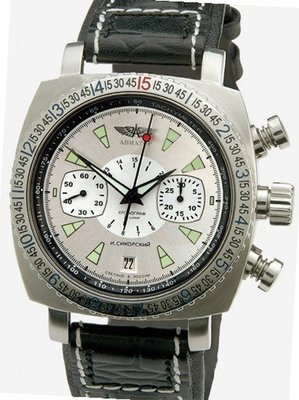 Aviator (Volmax/RU/Swiss) Chronograph 3133 Sikorsky