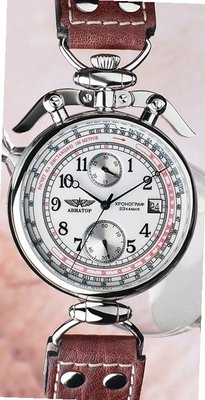 Aviator (Volmax/RU/Swiss) Chronograph 3133 Wings