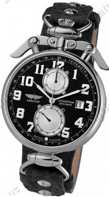 Aviator (Volmax/RU/Swiss) Chronograph 3133 Wings