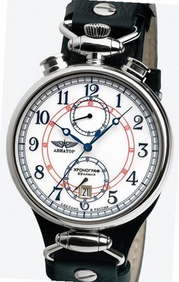 Aviator (Volmax/RU/Swiss) Chronograph 3133 Wright Brothers