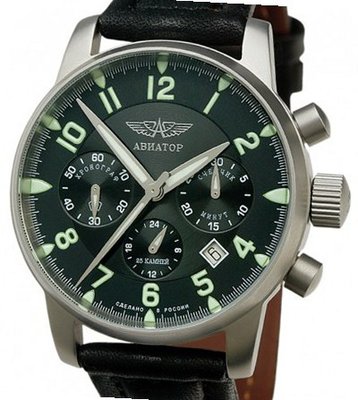 Aviator (Volmax/RU/Swiss) Chronograph 31681 Chronograph