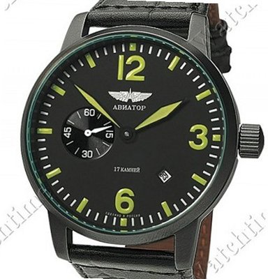 Aviator (Volmax/RU/Swiss) Kleine Sekunde 3105 Small second 3105