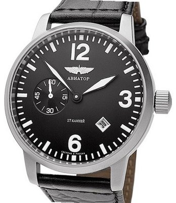 Aviator (Volmax/RU/Swiss) Kleine Sekunde 3105 Small second 3105