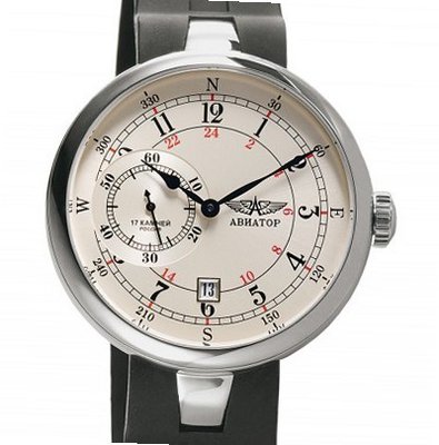 Aviator (Volmax/RU/Swiss) Kleine Sekunde 3105 Vintage