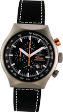 45 MM GREEN Aluminum Case Chronograph Tachymeter Date