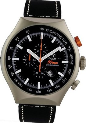 50 MM GREEN Aluminum Case Chronograph Tachymeter Date