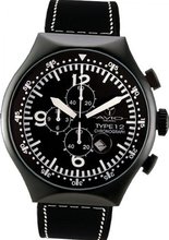 50 MM TYPE B Black PVD Aluminum Case Chronograph Tachymeter Date