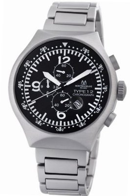 50 MM TYPE S Aluminum Case Chronograph Tachymeter Date