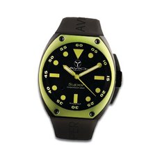 Avio Milano Quartz with Black Dial Analogue Display and Black Rubber Strap SA BK 1003