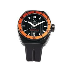 Avio Milano Quartz with Black Dial Analogue Display and Black Rubber Strap SUB BK OR