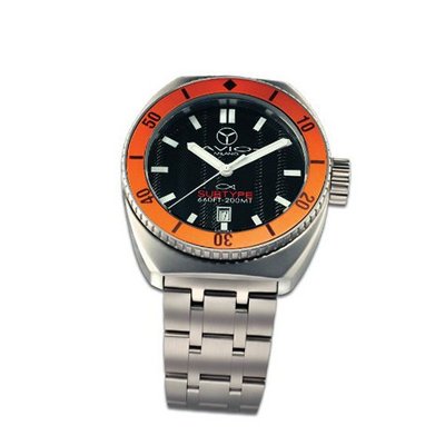 Avio Milano Quartz with Black Dial Analogue Display and Silver Stainless Steel Bracelet SUB AC OR