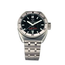 Avio Milano Quartz with Black Dial Analogue Display and Silver Stainless Steel Bracelet SUB AC SL