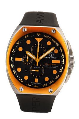 SA AC 2002 Super Tonneau Stainless Steel Case Aluminum Interchangeable Bezel Luminous Chrono Tachymeter