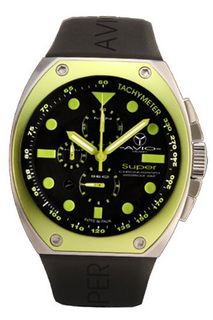 SA AC 2003 Super Tonneau Stainless Steel Case Aluminum Interchangeable Bezel Luminous Chrono Tachymeter