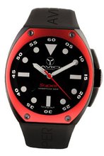 SA BK 1001 Super Tonneau Black PVD Steel Case Aluminum Interchangeable Bezel