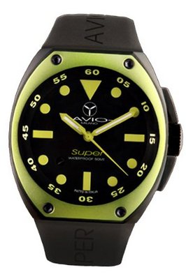 SA BK 1003 Super Tonneau Black PVD Steel Case Aluminum Interchangeable Bezel