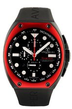 SA BK 2001 Super Tonneau Black PVD Steel Case Aluminum Interchangeable Bezel Luminous Chrono Tachymeter